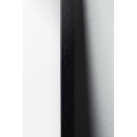 PSTR STUDIO Art Print Black Oak Frame 50x50cm