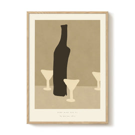 PSTR STUDIO Art Print - More wine plz #4