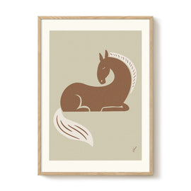 PSTR STUDIO Art Print - Lois Schindeler - Blissful Horse