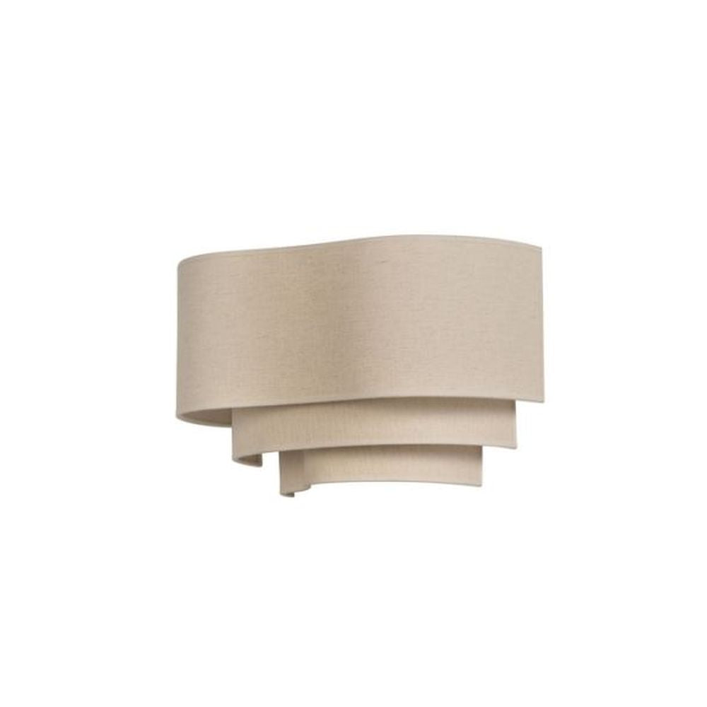 MARKET SET Wall Light Pebble Fabric 25cm