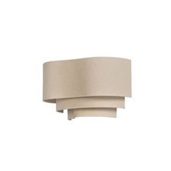 MARKET SET Wall Light Pebble Fabric 25cm