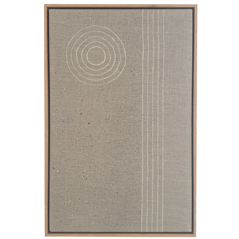 55 - Markús Bjarnason, "Tungl”, 70x45cm, 2025.