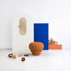 HARTO Armchair Stool Claudie Fabric