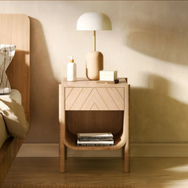 HARTO Bedside Table Marius Oak