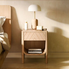 HARTO Bedside Table Marius Oak