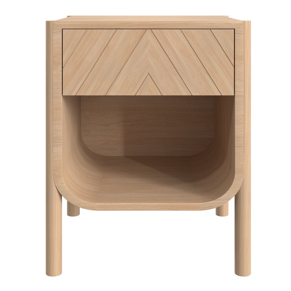 HARTO Bedside Table Marius Oak