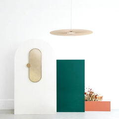 HARTO Suspension Lamp Carmen Sand 120cm