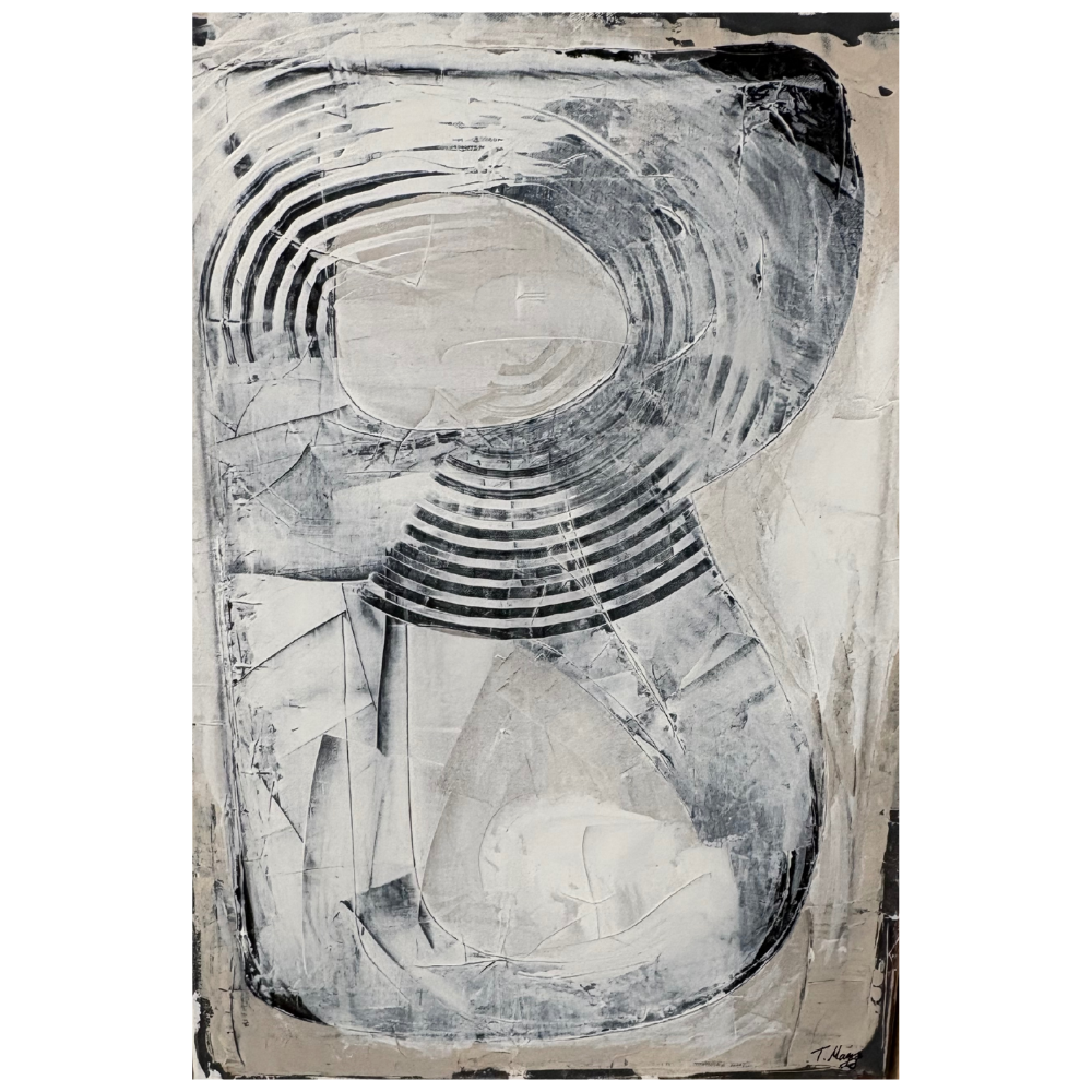 92 - Tinna Magnúsdóttir, "Untitled”, Akríl á striga, 52x72cm, 2023.