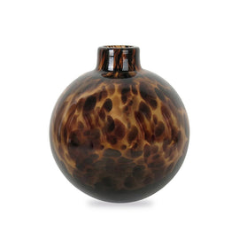 OPJET PARIS Round Leopard Vase 13cm