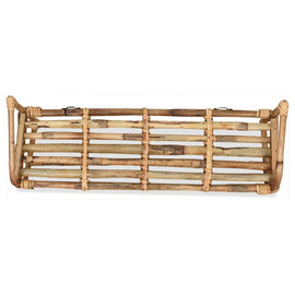OPJET PARIS Rattan Leaf Shelf 55cm