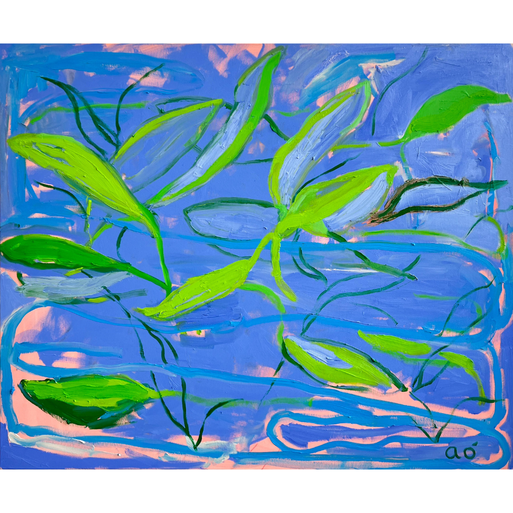 14 - Auður Ómarsdóttir, untitled, Olía á striga, 120x100cm, 2025.