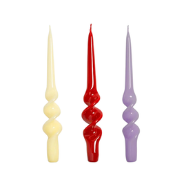 &KLEVERING Set Of 3 Candles Alpha Sunset