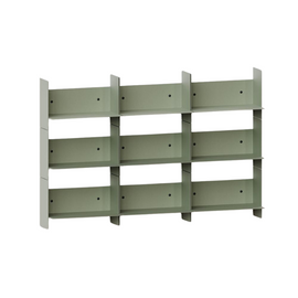 TIPTOE Set of 9 Wall Sheves Pli Steel