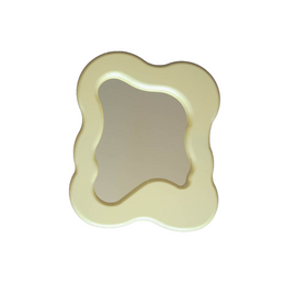 SALÓME HOLLANDERS Glazed Mirror Original 90cm Soft Yellow