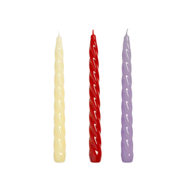 &KLEVERING Set Of 3 Candles Bravo Sunset