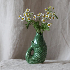 OPJET PARIS Fish ceramic Vase 12cm