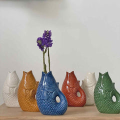 OPJET PARIS Fish ceramic Vase 12cm