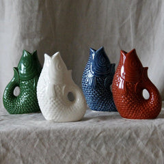 OPJET PARIS Fish ceramic Vase 12cm