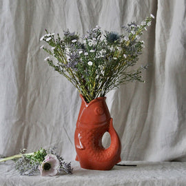 OPJET PARIS Fish Pitcher Vase 25cm