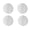 OPJET PARIS Marble Coaster White Ø10cm