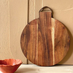 OPJET PARIS Acacia Wood Cutting Board Ø33cm