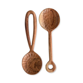 OPJET PARIS Wooden Salad Cutlery 25cm