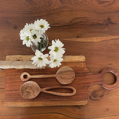OPJET PARIS Wooden Salad Cutlery 25cm