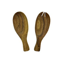 OPJET PARIS Wooden Salad Servers 21cm