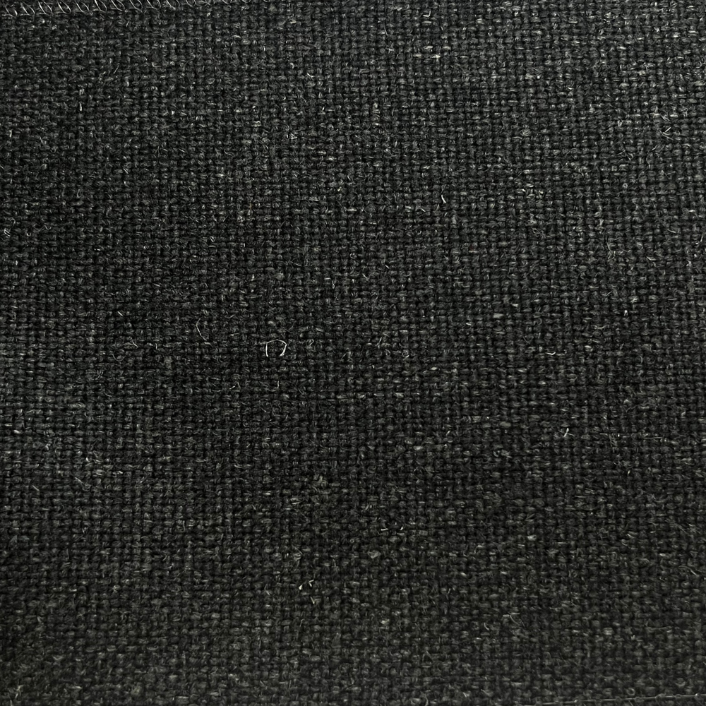 INTERIOR Pillow Black Wool 50x50cm