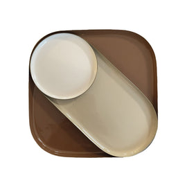OPJET PARIS Set Of 3 Enameled Trays