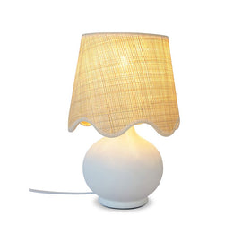OPJET PARIS Table Lamp Victoire Raffia 32cm