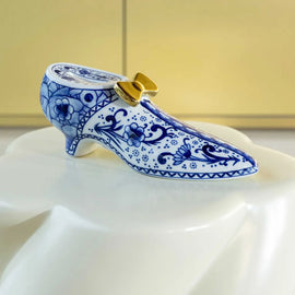 &KLEVERING Coinbank Delftware Shoe 21cm
