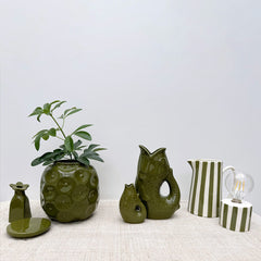 OPJET PARIS Fish ceramic Vase 12cm