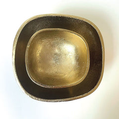 OPJET PARIS Bowls Square Gold-Plated Juliette 13cm