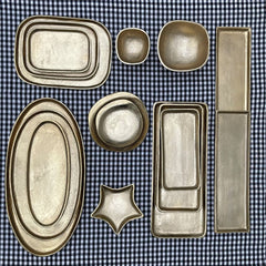 OPJET PARIS Bowls Square Gold-Plated Juliette 13cm