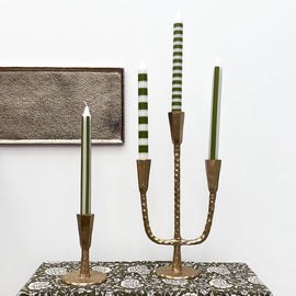 OPJET PARIS Candle Holder Triple Gold Alice 36cm