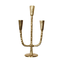 OPJET PARIS Candle Holder Triple Gold Alice 36cm