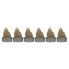 OPJET PARIS Set Of 6 Fish Tealight Candles 5cm