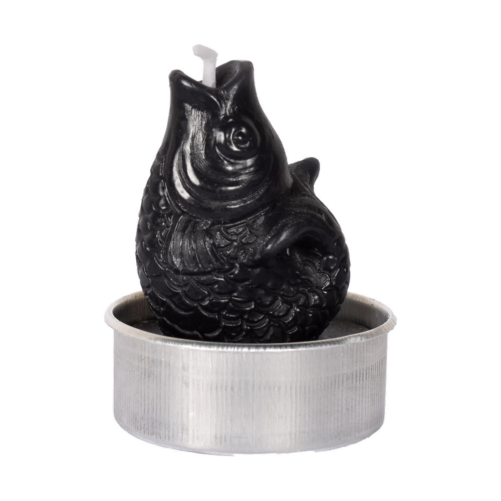 OPJET PARIS Set Of 6 Fish Tealight Candles 5cm