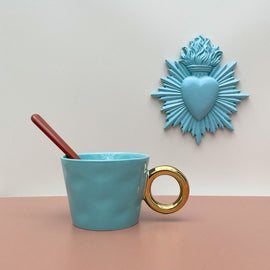 OPJET PARIS Set Of 2 Cups Mornings Hugs 10cm