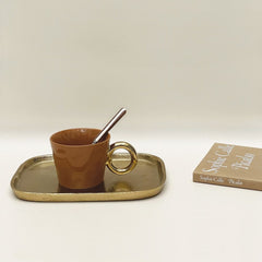 OPJET PARIS Set Of 2 Cups Mornings Hugs 10cm