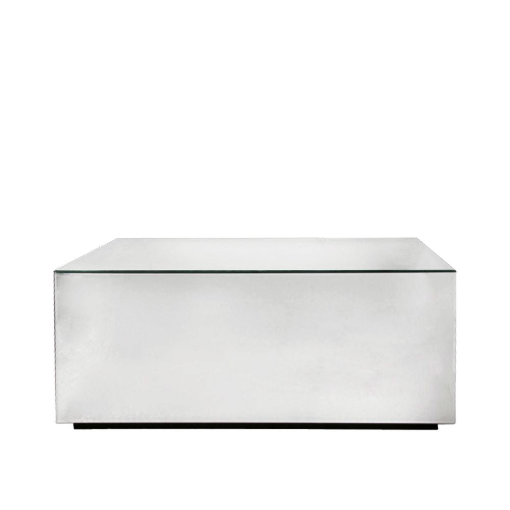 OPJET PARIS Rectangular Coffee Table Dorian Mirror 80cm ...