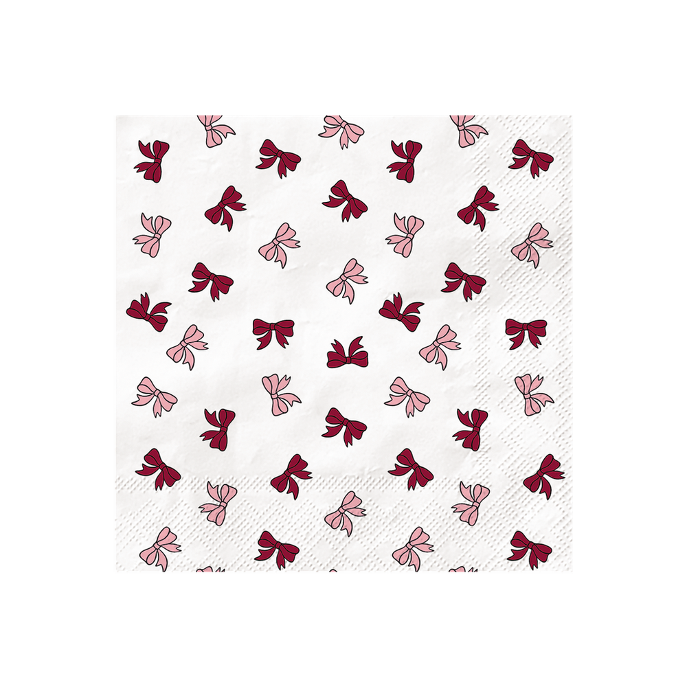 OPJET PARIS Paper Napkins Bow Tie x20