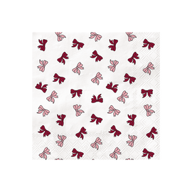 OPJET PARIS Paper Napkins Bow Tie x20