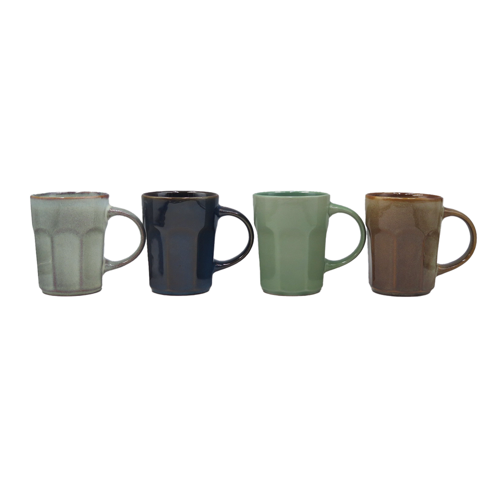 OPJET PARIS Set Of 4 Mugs 9cm