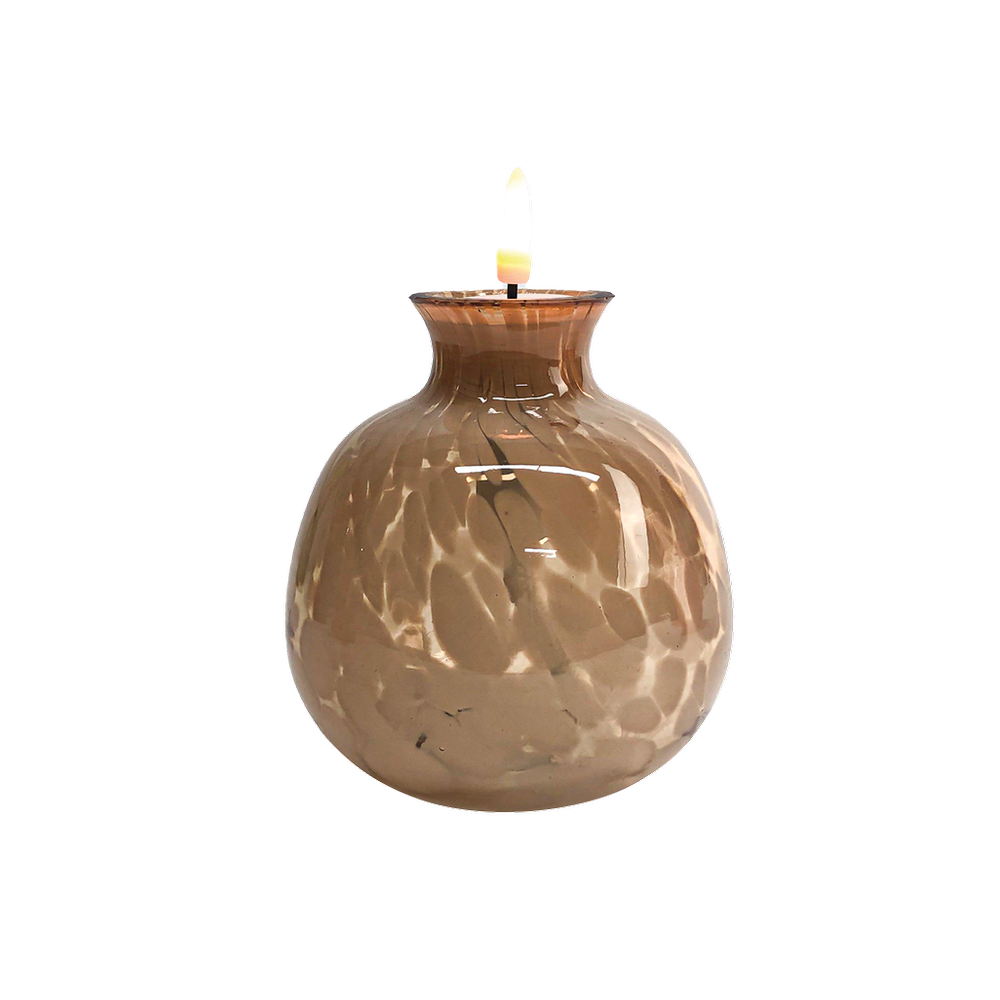 Deco LED Sphere Spotted Beige 13cm