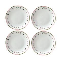 OPJET PARIS Set of 4 Dinner Plates 26cm