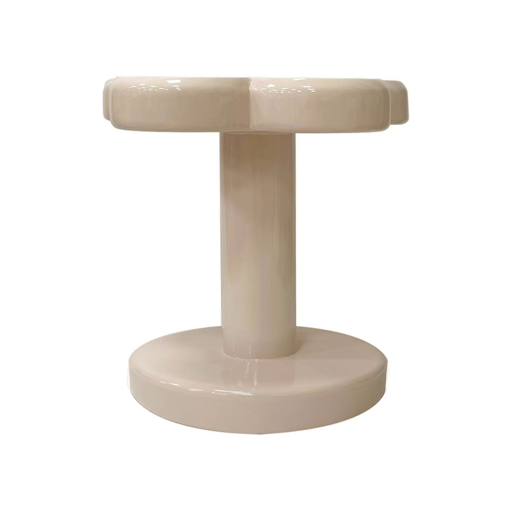 OPJET PARIS Side Table Flower Funk Beige 50cm