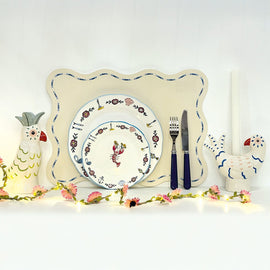 OPJET PARIS Dinner Plates Crustaceans 27cm