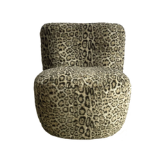 OPJET PARIS Armchair Eve Leopard Print